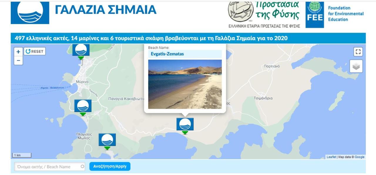 Evgatisbeach Loyskoy 2 Myrina Luaran gambar